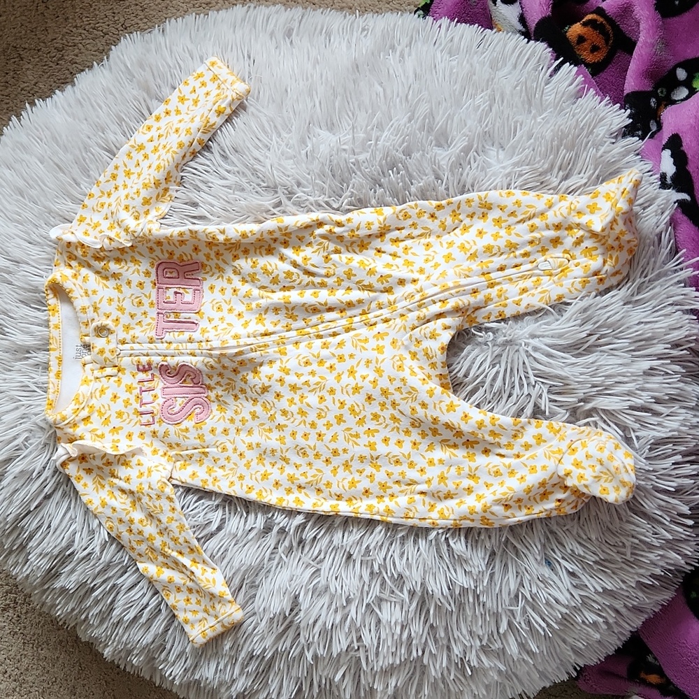 Carter's "little sister" onsie 3m